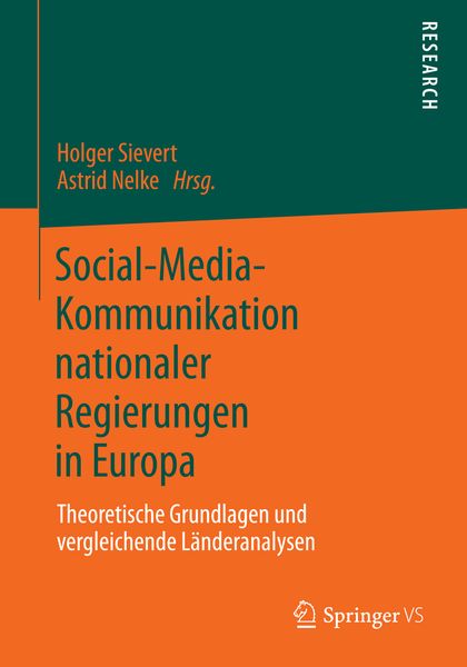 Produktbild: Social-Media-Kommunikation nationaler Regierungen in Europa
