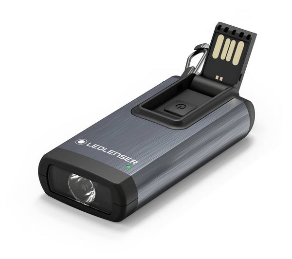 Produktbild: Ledlenser K6R LED Schl&uuml;sselleuchte mit USB-Schnittstelle akkubetrieben 400lm 30g