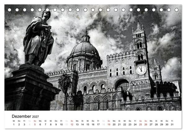 Produktbild: Silberstein portr&auml;tiert Palermo (Tischkalender 2027 DIN A5 quer), CALVENDO Monatskalender