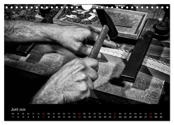 Produktbild: Klavierbau (Wandkalender 2026 DIN A4 quer), CALVENDO Monatskalender
