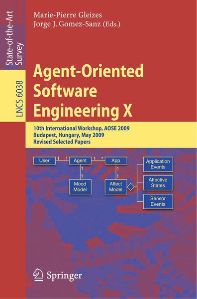 Produktbild: Agent-Oriented Software Engineering X