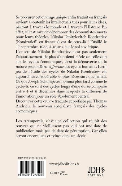 Produktbild: Les cycles longs de l'&eacute;conomie