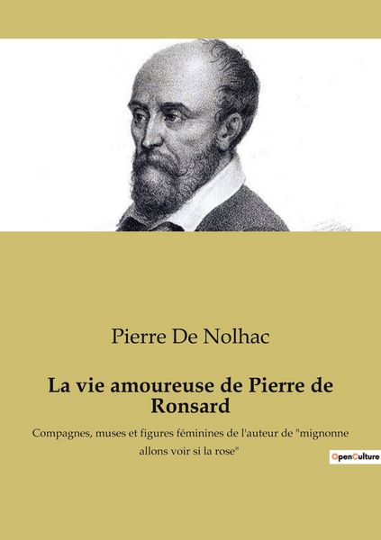 Produktbild: La vie amoureuse de Pierre de Ronsard