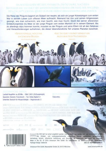 Produktbild: Die Reise der Pinguine 2 - Der Weg des Lebens