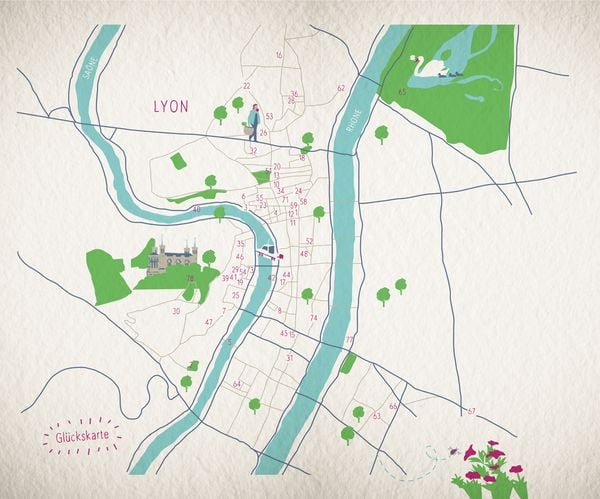 Produktbild: Gl&uuml;cksorte in und um Lyon