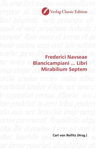 Produktbild: Frederici Navseae Blancicampiani ... Libri Mirabilium Septem