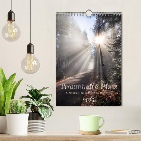 Produktbild: Traumhafte Pfalz (Wandkalender 2026 DIN A4 hoch), CALVENDO Monatskalender