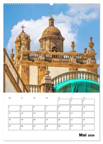 Produktbild: Las Palmas - ein traumhaftes Reiseziel (hochwertiger Premium Wandkalender 2026 DIN A2 hoch), Kunstdruck in Hochglanz