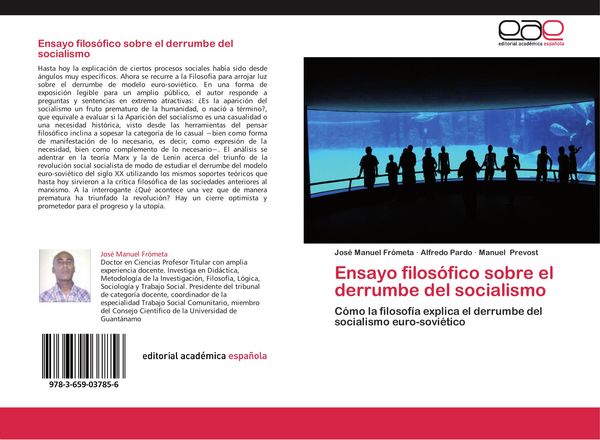 Produktbild: Ensayo filos&oacute;fico sobre el derrumbe del socialismo