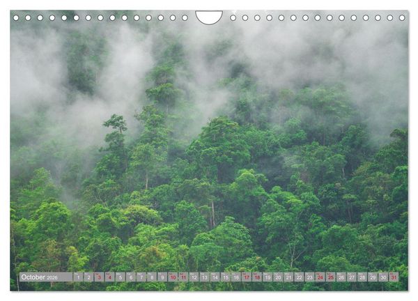 Produktbild: Central America - Fantastic Landscapes from Panama to Guatemala (Wall Calendar 2026 DIN A4 landscape), CALVENDO 12 Month Wall Calendar