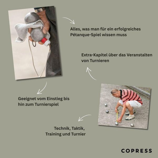 Produktbild: P&eacute;tanque. Grundlagen, Technik, Taktik, Training, Spielformen.