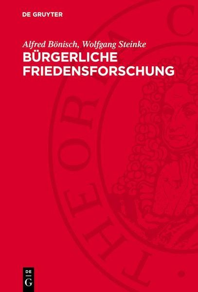 Produktbild: B&uuml;rgerliche Friedensforschung