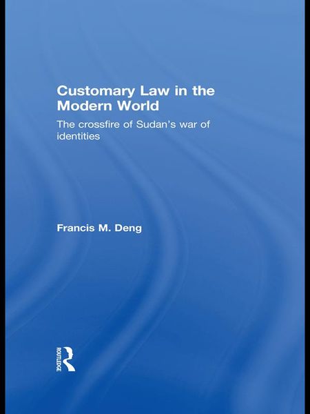 Produktbild: Customary Law in the Modern World