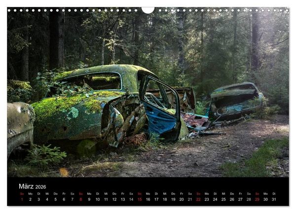 Produktbild: Automobile im Herbst (Wandkalender 2026 DIN A3 quer), CALVENDO Monatskalender