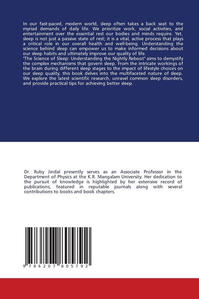 Produktbild: The Science of Sleep: Understanding the Nightly Reboot