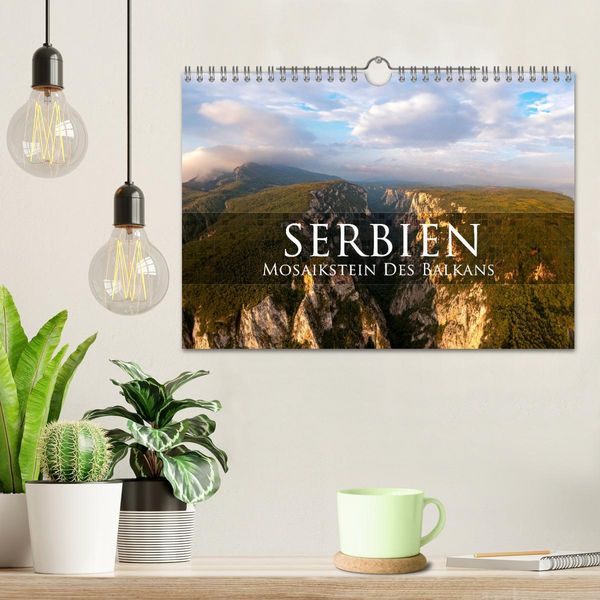Produktbild: Serbien - Mosaikstein des Balkans (Wandkalender 2026 DIN A4 quer), CALVENDO Monatskalender