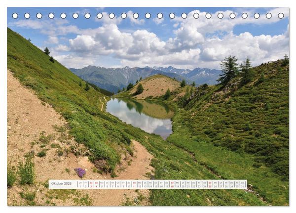 Produktbild: Sommer im Vinschgau (Tischkalender 2026 DIN A5 quer), CALVENDO Monatskalender