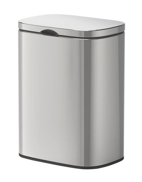 Produktbild: Wand-Kosmetikeimer Mod. Sare Gl&auml;nzend 5 L, Easy Close Absenkautomatik