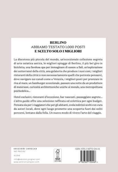 Produktbild: Berlino - L&rsquo;altra guida
