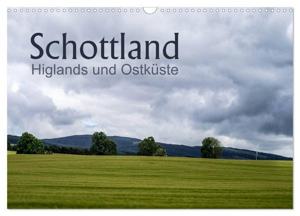 Produktbild: Schottland Highlands und Ostk&uuml;ste (Wandkalender 2026 DIN A3 quer), CALVENDO Monatskalender