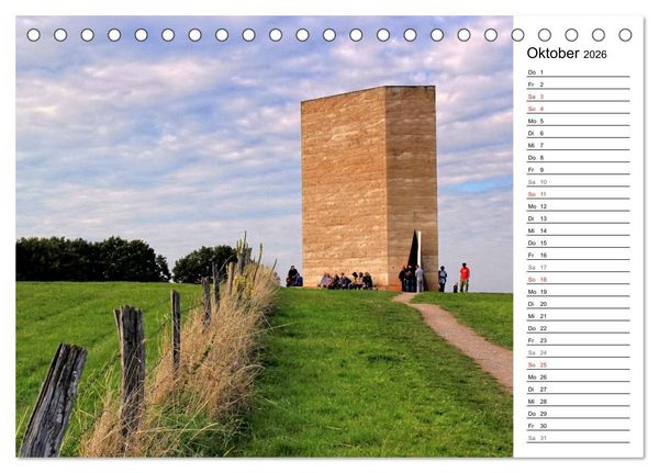 Produktbild: Die Eifel und ihre Regionen - Die Nordeifel (Tischkalender 2026 DIN A5 quer), CALVENDO Monatskalender