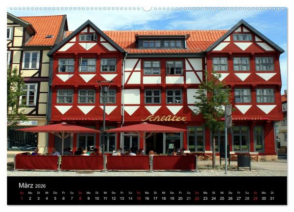 Produktbild: Wolfenb&uuml;tteler Stadtansichten (Wandkalender 2026 DIN A2 quer), CALVENDO Monatskalender