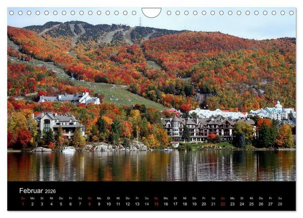 Produktbild: Indianer-Sommer Mont Tremblant Quebec (Wandkalender 2026 DIN A4 quer), CALVENDO Monatskalender