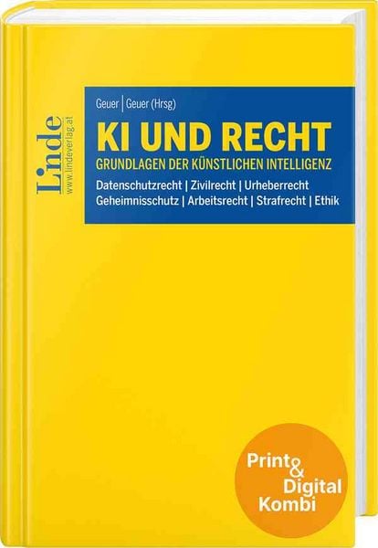 Produktbild: KI und Recht (Kombi Print&digital)