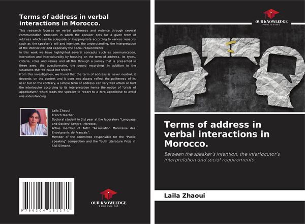 Produktbild: Terms of address in verbal interactions in Morocco.
