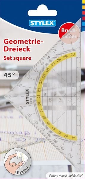 Produktbild: Geometriedreieck, biegsam