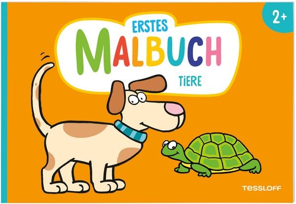 Erstes Malbuch. Tiere, Taschenbuch von Kersti Turnhofer, Tessloff Verlag Ragnar Tessloff GmbH & Co. KG, 978-3-7886-4824-4