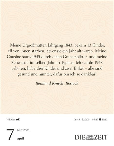 Produktbild: Was mein Leben reicher macht Tagesabrei&szlig;kalender 2027 - Gl&uuml;cksmomente f&uuml;r jeden Tag