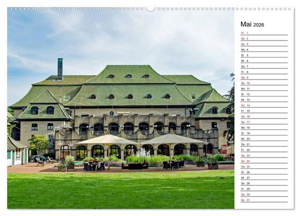 Produktbild: Unterwegs in M&ouml;nchengladbach (hochwertiger Premium Wandkalender 2026 DIN A2 quer), Kunstdruck in Hochglanz