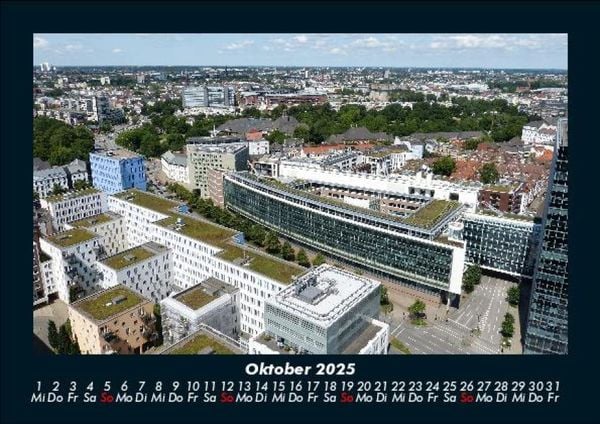 Produktbild: Hamburg 2025 Fotokalender DIN A5