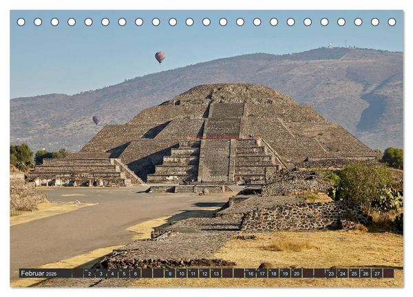 Produktbild: VIVA MEXIKO (Tischkalender 2026 DIN A5 quer), CALVENDO Monatskalender