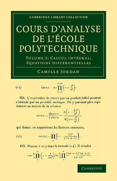 Produktbild: Cours D'Analyse de L'Ecole Polytechnique
