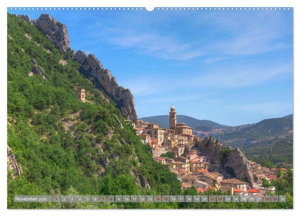 Produktbild: Abruzzen - Die wilde Mitte Italiens (hochwertiger Premium Wandkalender 2026 DIN A2 quer), Kunstdruck in Hochglanz