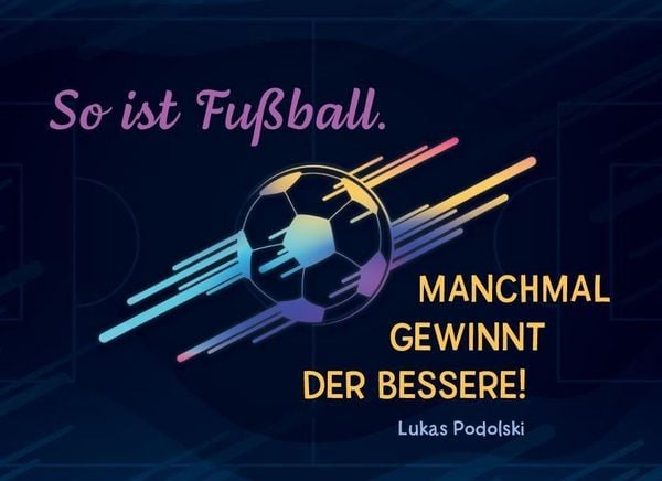 Produktbild: Ein Tag ohne Fu&szlig;ball ist ein verlorener Tag!
