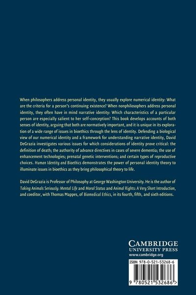 Produktbild: Human Identity and Bioethics