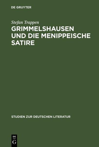 Produktbild: Grimmelshausen und die menippeische Satire