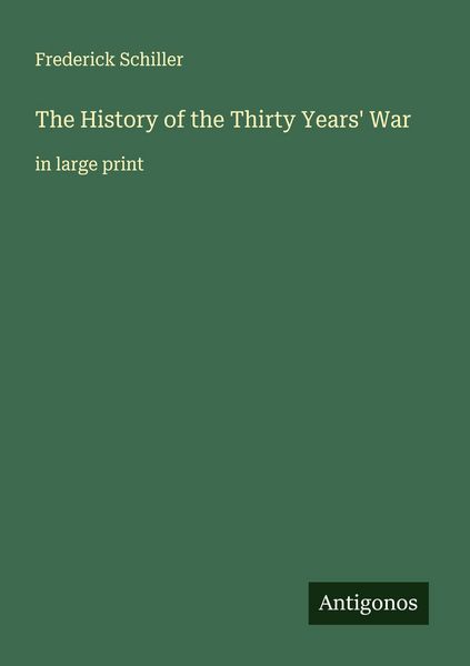 Produktbild: The History of the Thirty Years' War