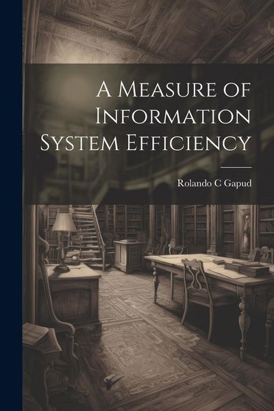 Produktbild: A Measure of Information System Efficiency