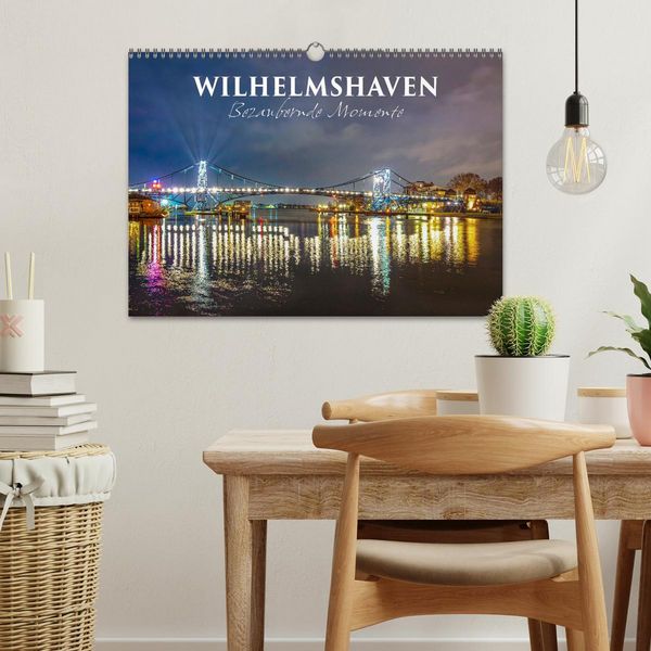 Produktbild: Wilhelmshaven - Bezaubernde Momente (Wandkalender 2026 DIN A3 quer), CALVENDO Monatskalender
