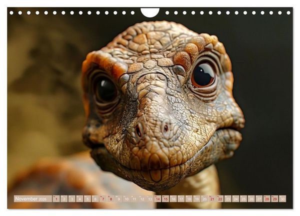 Produktbild: Dino-Babys (Wandkalender 2026 DIN A4 quer), CALVENDO Monatskalender