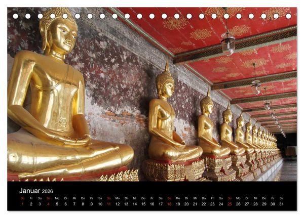 Produktbild: Thailand (Tischkalender 2026 DIN A5 quer), CALVENDO Monatskalender