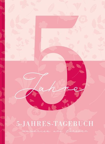 5 Jahresbuch: Das Tagebuch für 5 Jahre - Rosa 5 Jahres Kalender zum Ausfüllen fü, Gebundene Ausgabe von Lisa Wirth, Nova MD, 978-3-96966-963-1