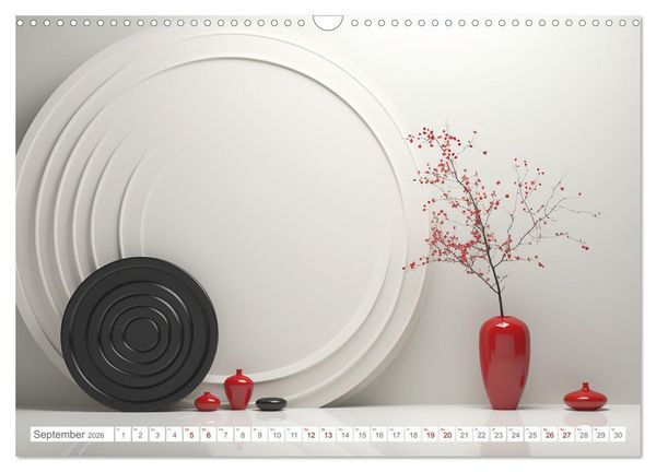 Produktbild: Zen (Wandkalender 2026 DIN A3 quer), CALVENDO Monatskalender