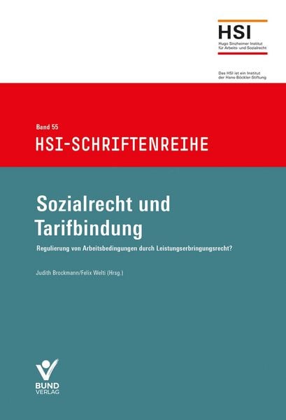 Produktbild: Sozialrecht und Tarifbindung