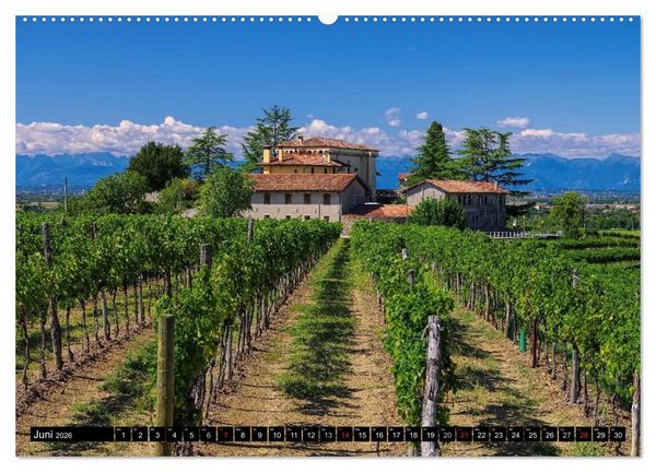 Produktbild: Friaul-Julisch Venetien - Italiens sch&ouml;ner Nordosten (hochwertiger Premium Wandkalender 2026 DIN A2 quer), Kunstdruck in Hochglanz