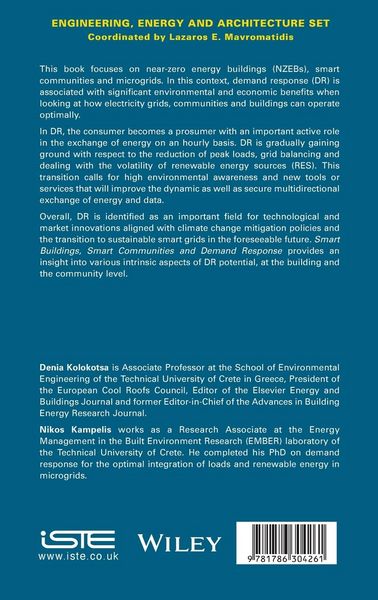 Produktbild: Smart Buildings, Smart Communities and Demand Response